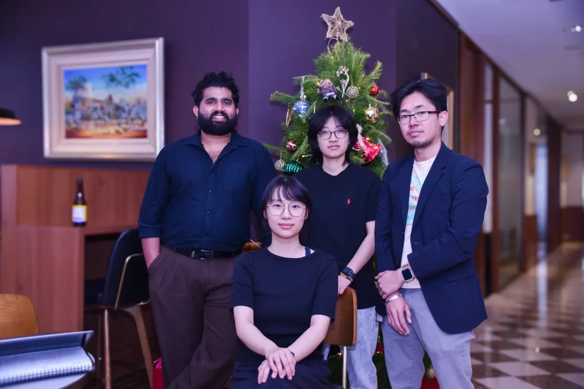 Global AI Group Christmas celebration dinner