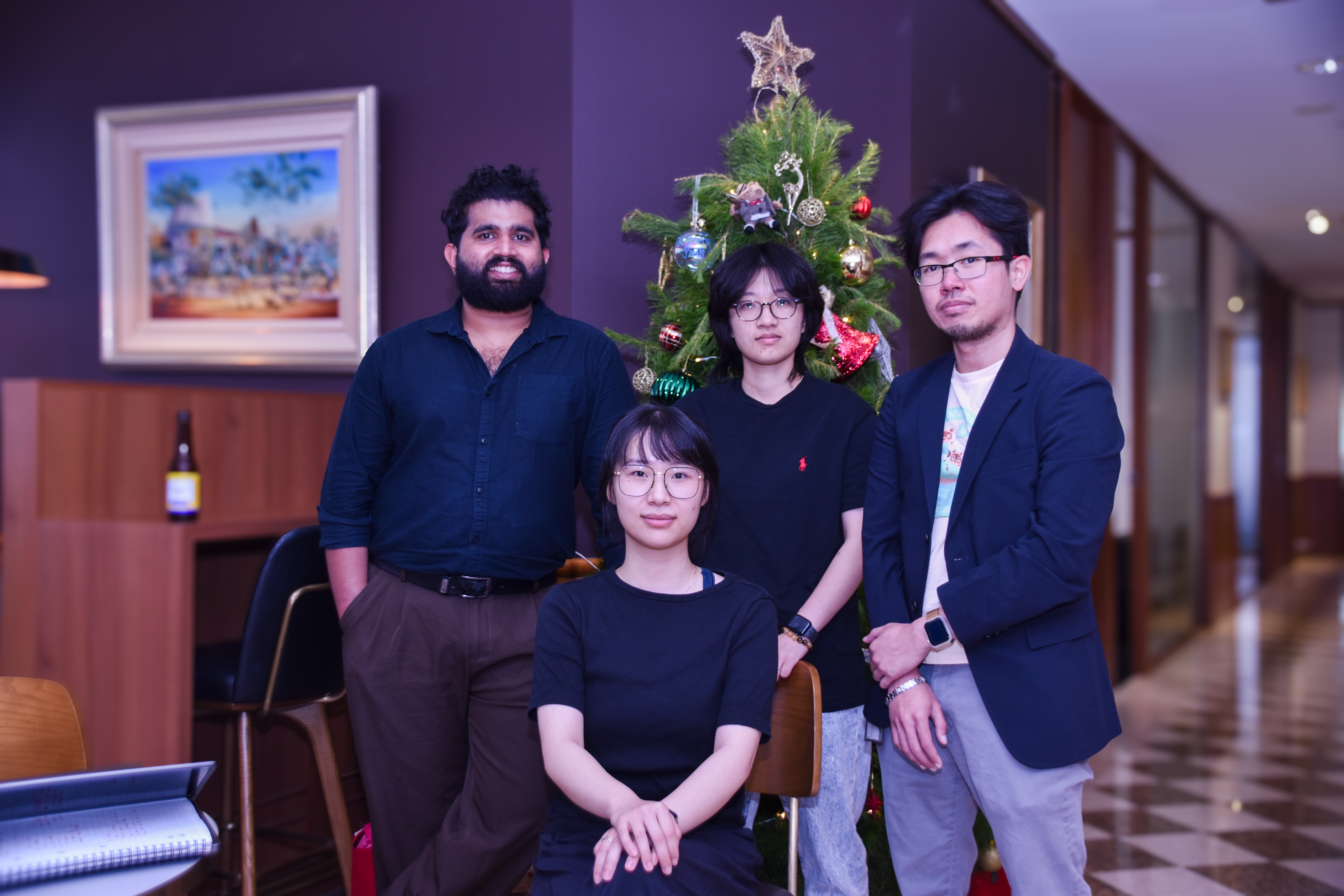 Global AI Group Christmas celebration dinner