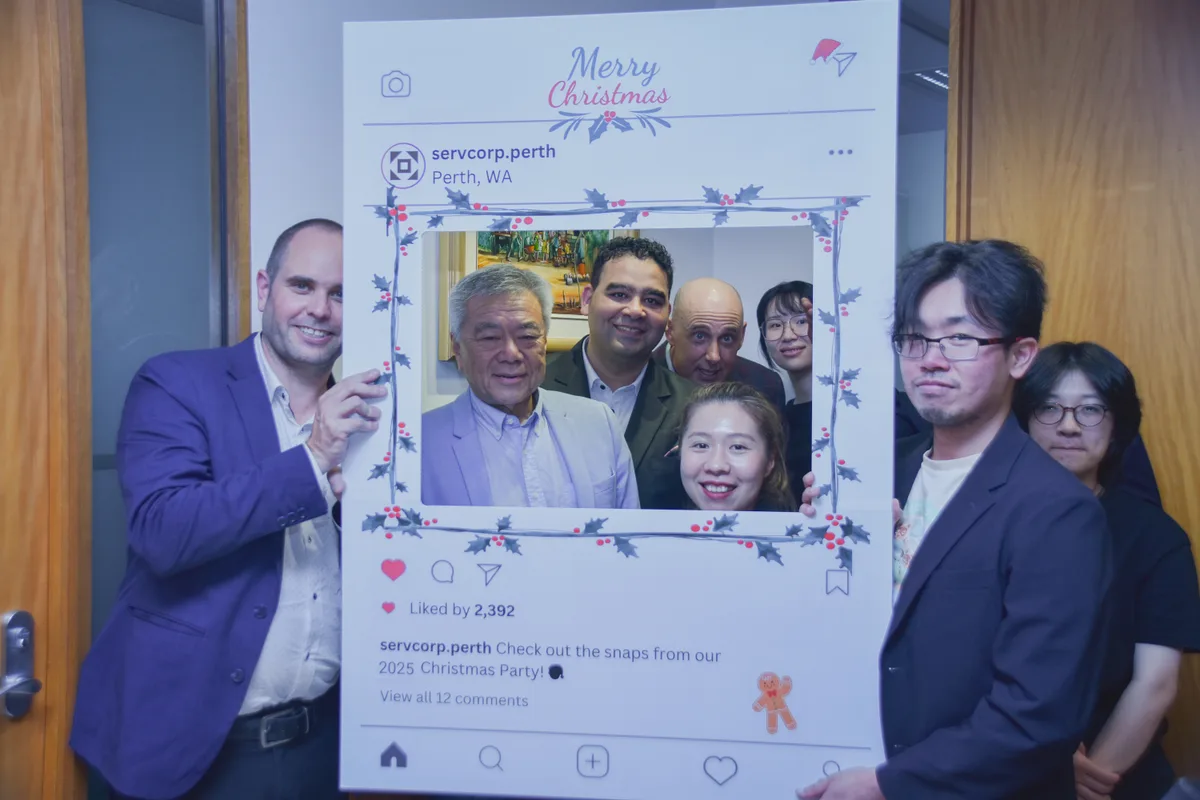 Global AI Group Christmas event networking