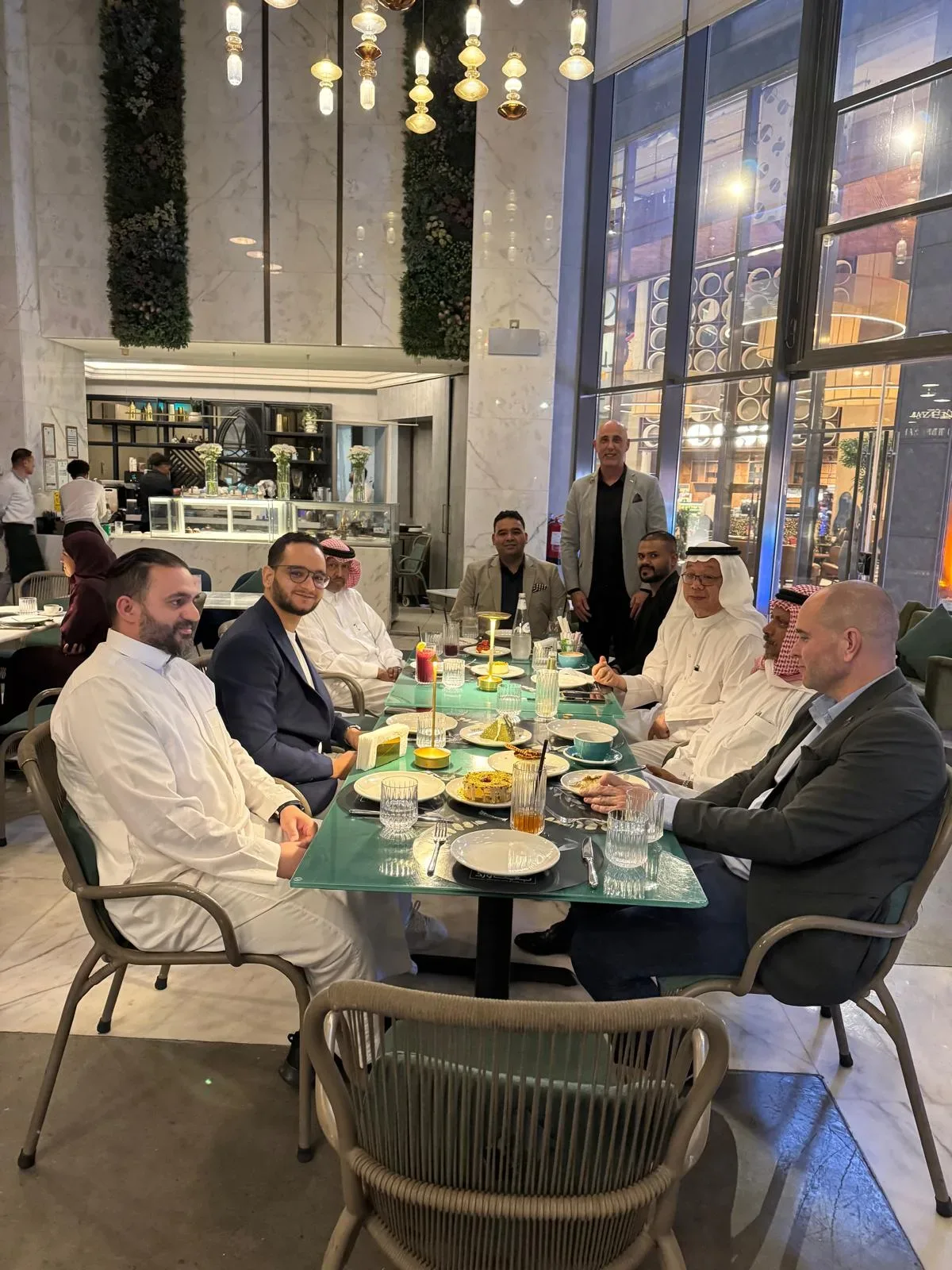 Global AI Group Saudi Arabia visit portrait