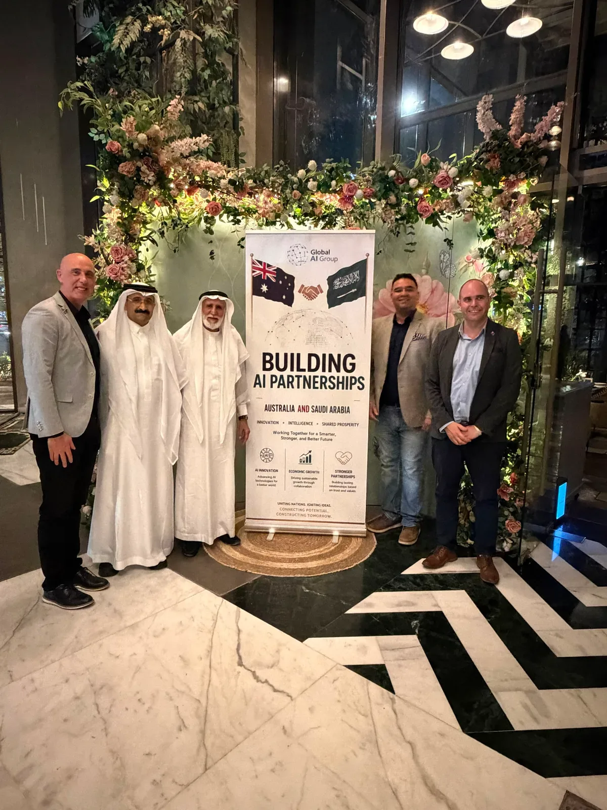 Global AI Group Saudi Arabia business meeting