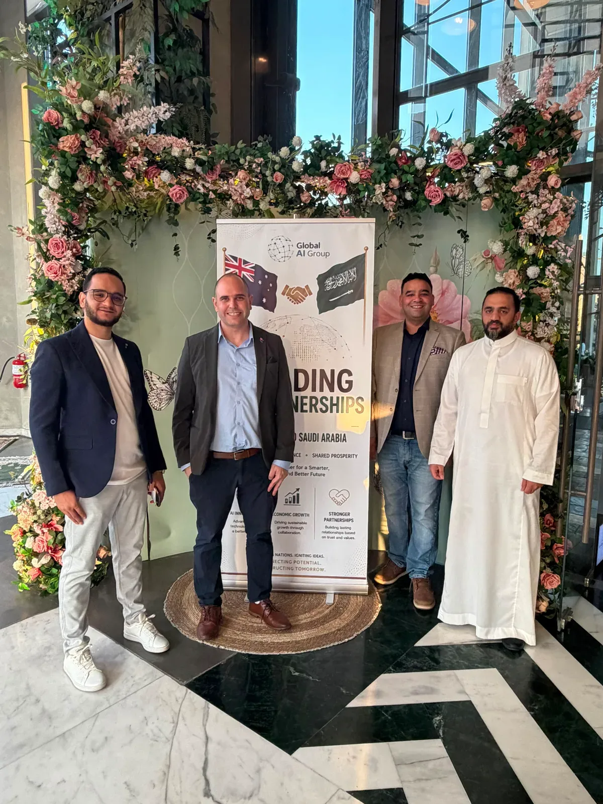 Global AI Group strategic conversation in Saudi Arabia