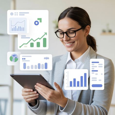 Sales team using AI-supported workflows
