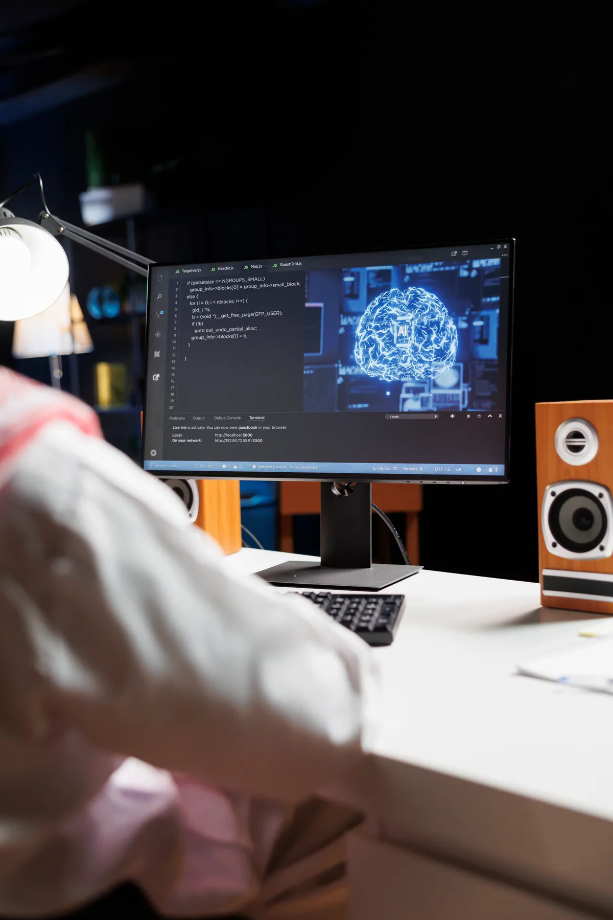 Custom machine learning development process