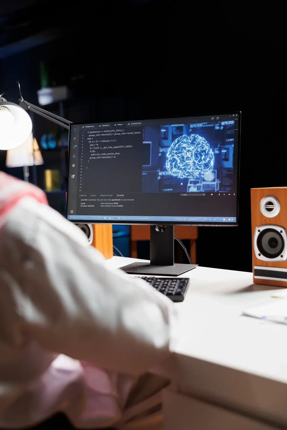 Custom machine learning development process