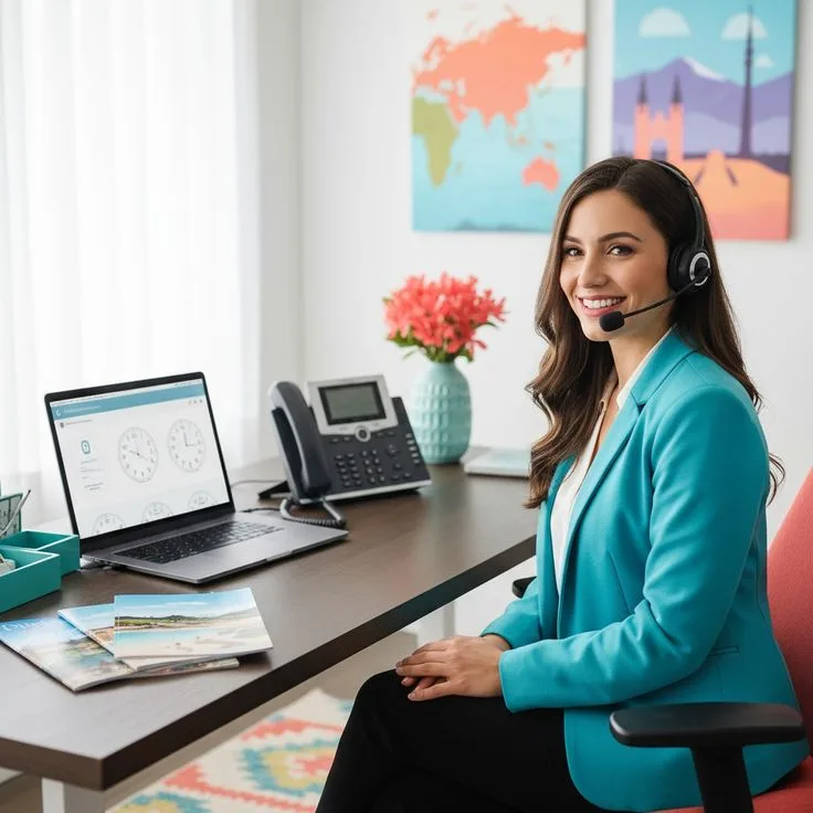 Finance and admin team supported by AI workflows
