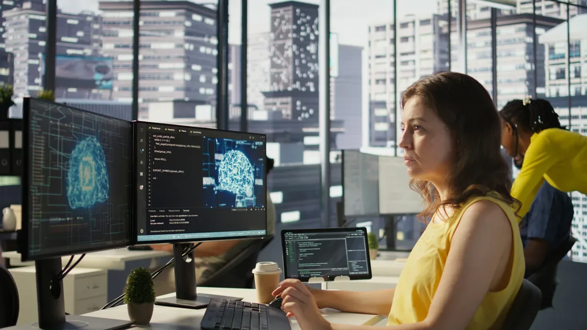Custom AI software development platform
