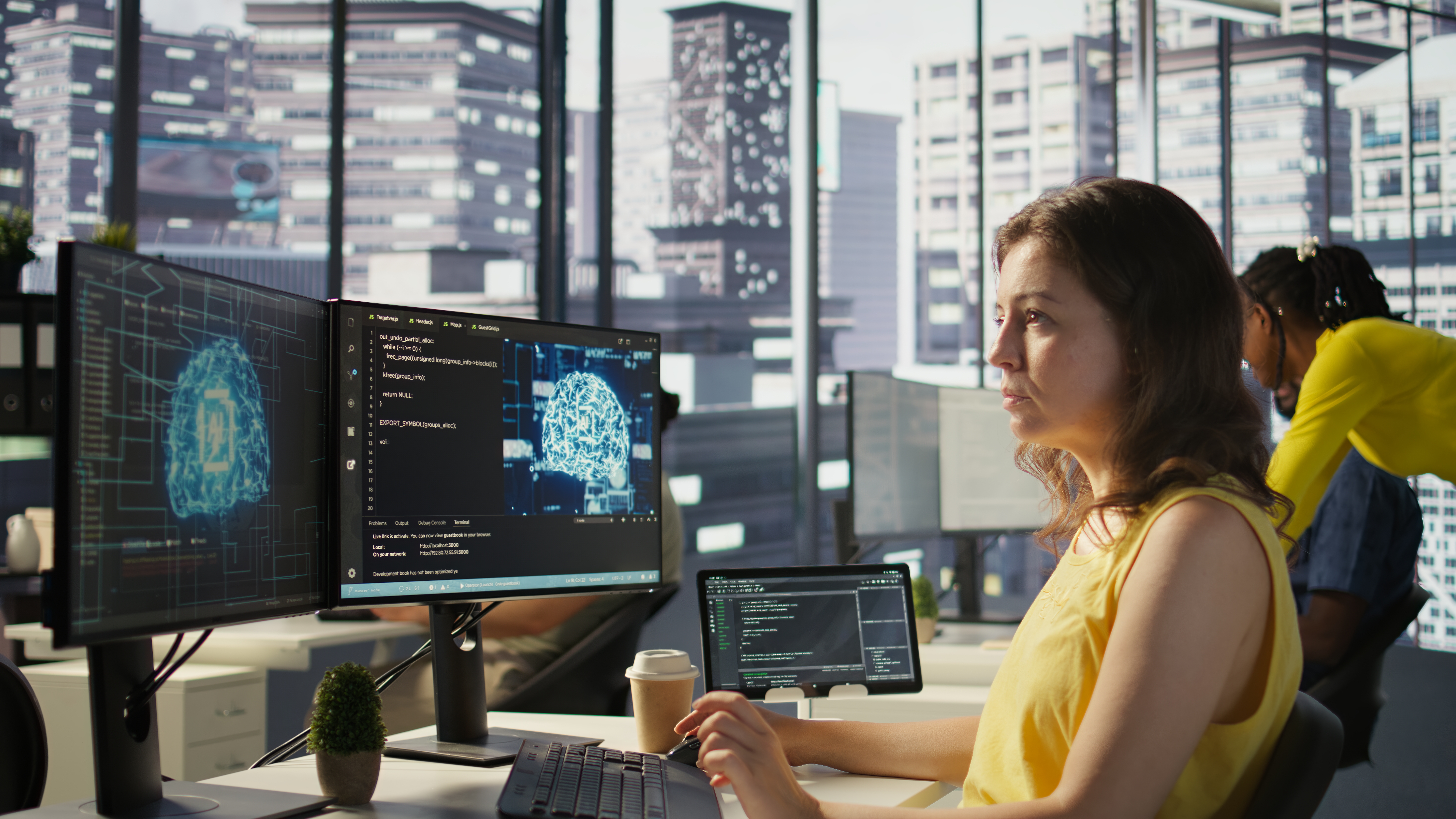 Custom AI software development platform