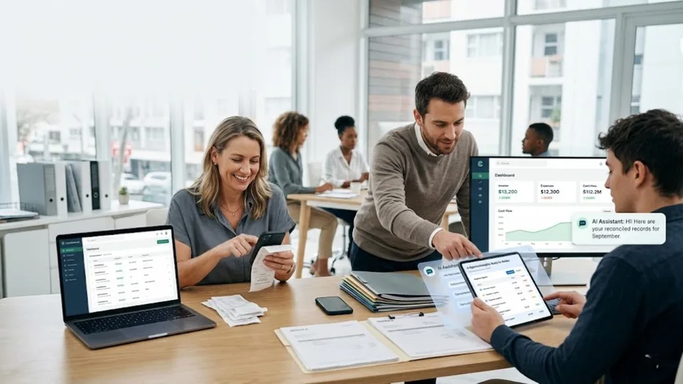 AI Bookkeeping Agent: How AI Bookkeeping Automation Helps Businesses Save Time, Reduce Errors, and Keep Financial Records Organised feature image