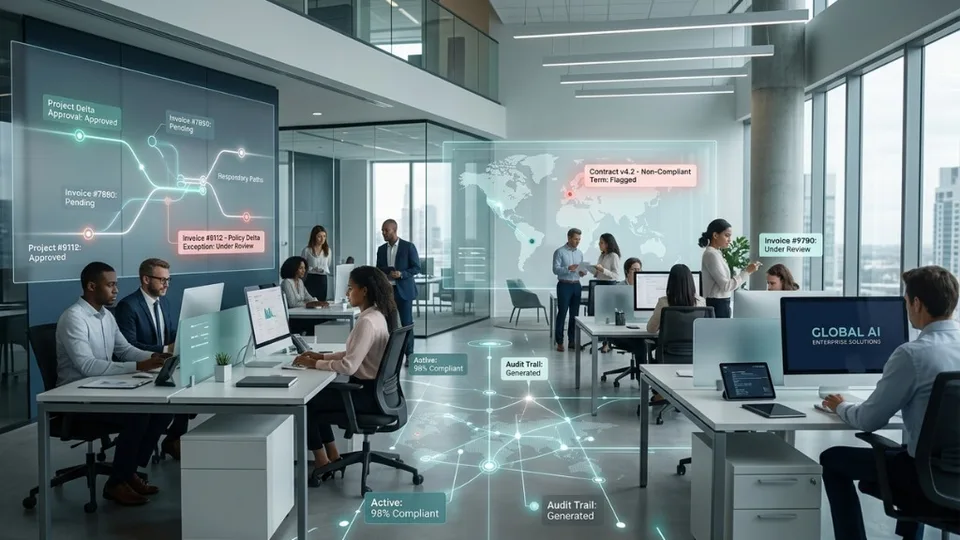 AI Compliance Monitoring Agent: The Future of Automated Risk Control, Regulation Tracking, and Intelligent Governance feature image