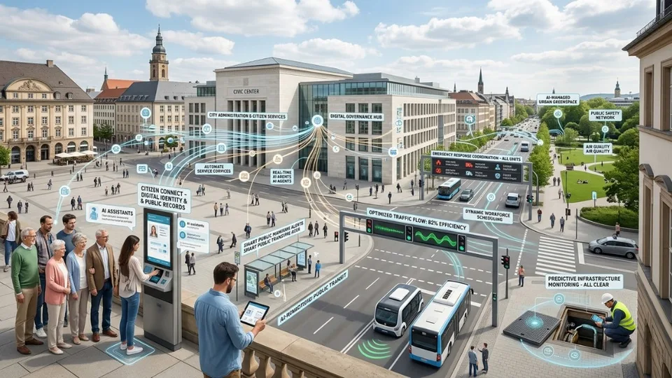 How Government AI Agents Are Improving Public Services, Efficiency, and Citisen Experience feature image