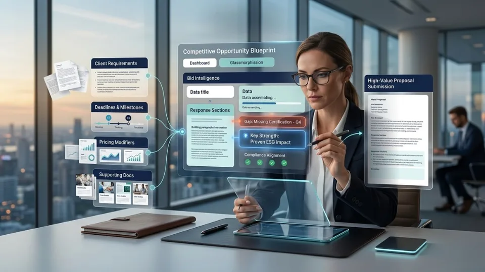 AI Proposal & Tender Agent: The Future of Automated Bidding, Proposal Writing, and Contract Winning Intelligence feature image