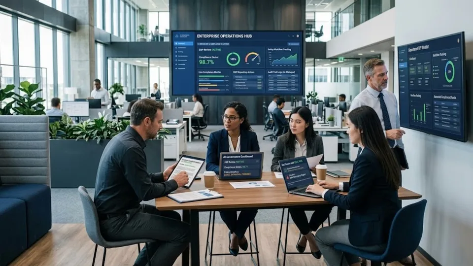 AI SOP & Policy Agent: The Future of Automated Compliance, Governance, and Intelligent Workflow Management feature image