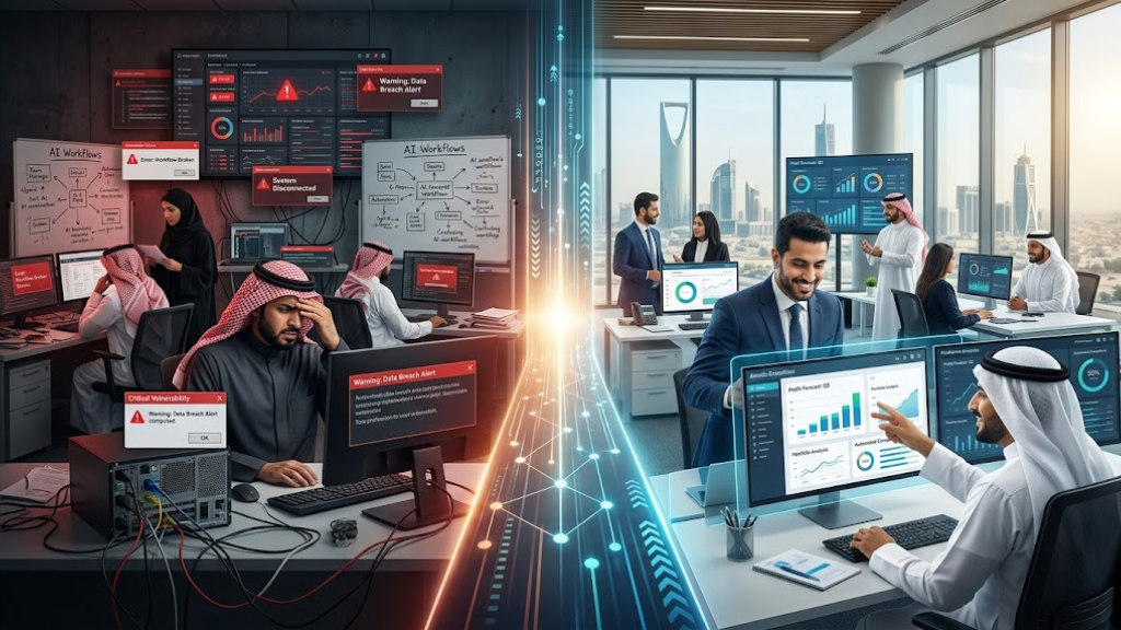 Common Mistakes Saudi Businesses Make When Adopting AI in Finance (And How to Avoid Them) feature image